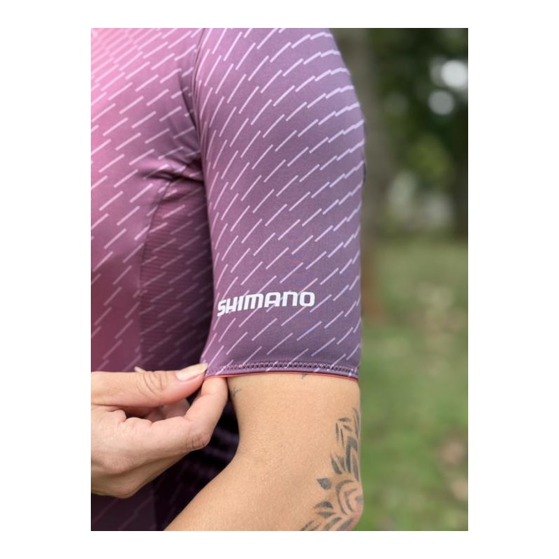 CAMISA CICLISMO FEMININA YURI BRONZE GOLD