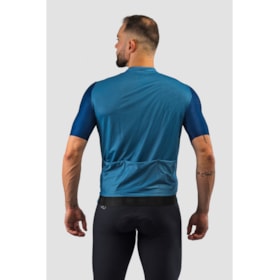 CAMISA CICLISMO FREE FORCE CLASSIC LAKE MASCULINA