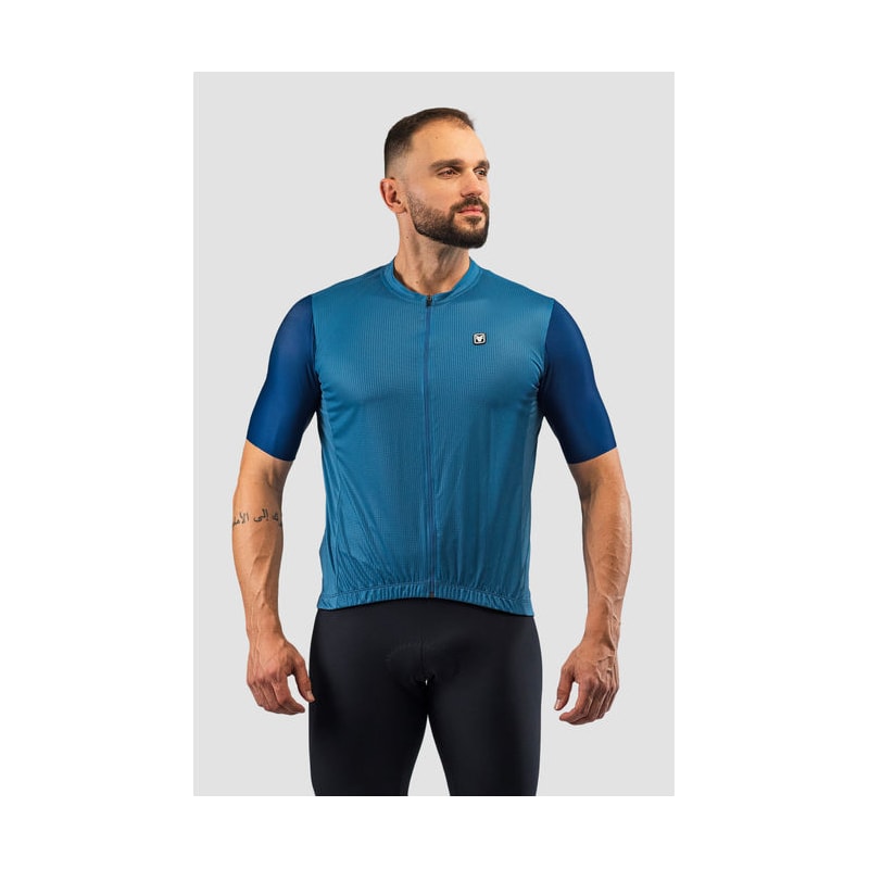 CAMISA CICLISMO FREE FORCE CLASSIC LAKE MASCULINA