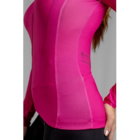 CAMISA CICLISMO FREE FORCE TRAINING MANGA LONGA CANDY FEMININA