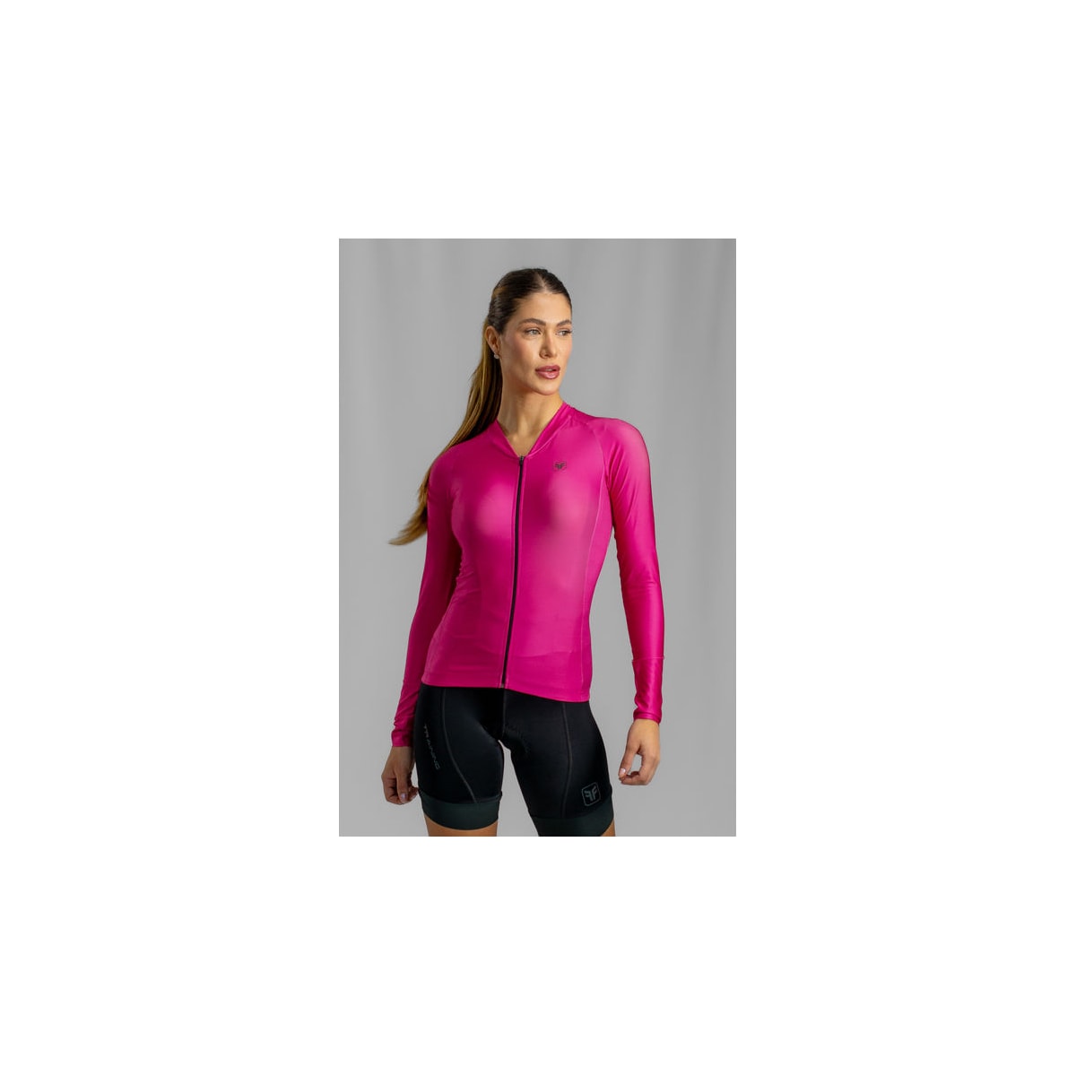 CAMISA CICLISMO FREE FORCE TRAINING MANGA LONGA CANDY FEMININA
