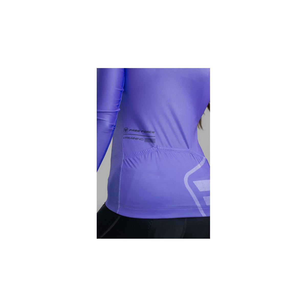 CAMISA CICLISMO FREE FORCE TRAINING MANGA LONGA HORTENSIA FEMININA