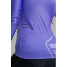 CAMISA CICLISMO FREE FORCE TRAINING MANGA LONGA HORTENSIA FEMININA