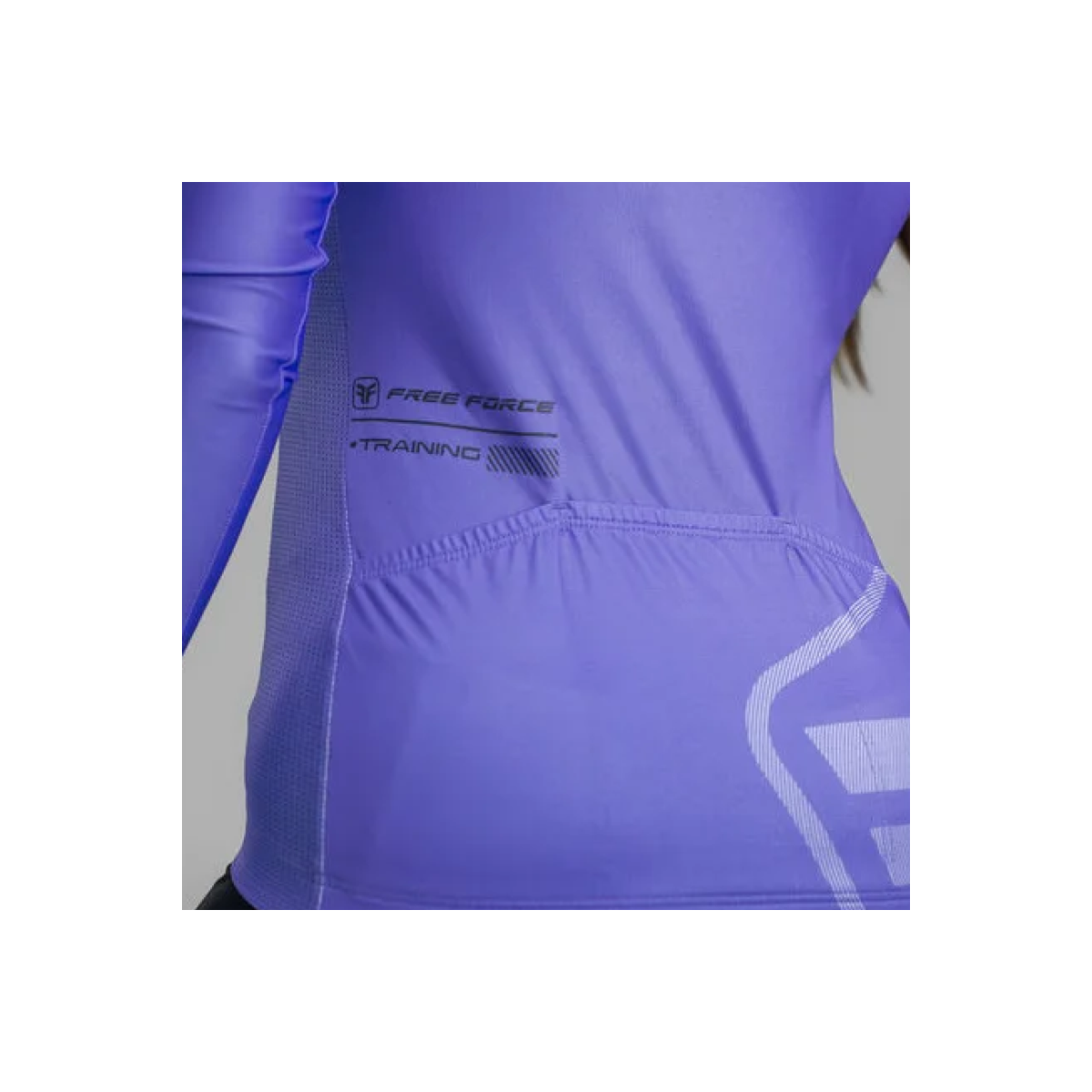 CAMISA CICLISMO FREE FORCE TRAINING MANGA LONGA HORTENSIA FEMININA