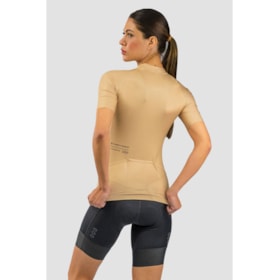 CAMISA CICLISMO FREE FORCE TRAINING SAND FEMININA