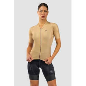 CAMISA CICLISMO FREE FORCE TRAINING SAND FEMININA