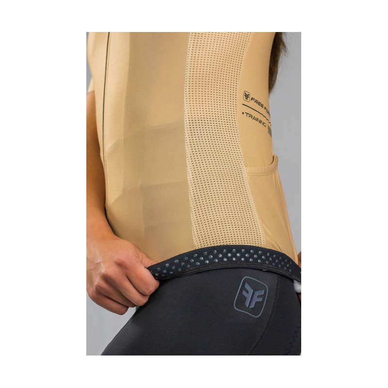 CAMISA CICLISMO FREE FORCE TRAINING SAND FEMININA