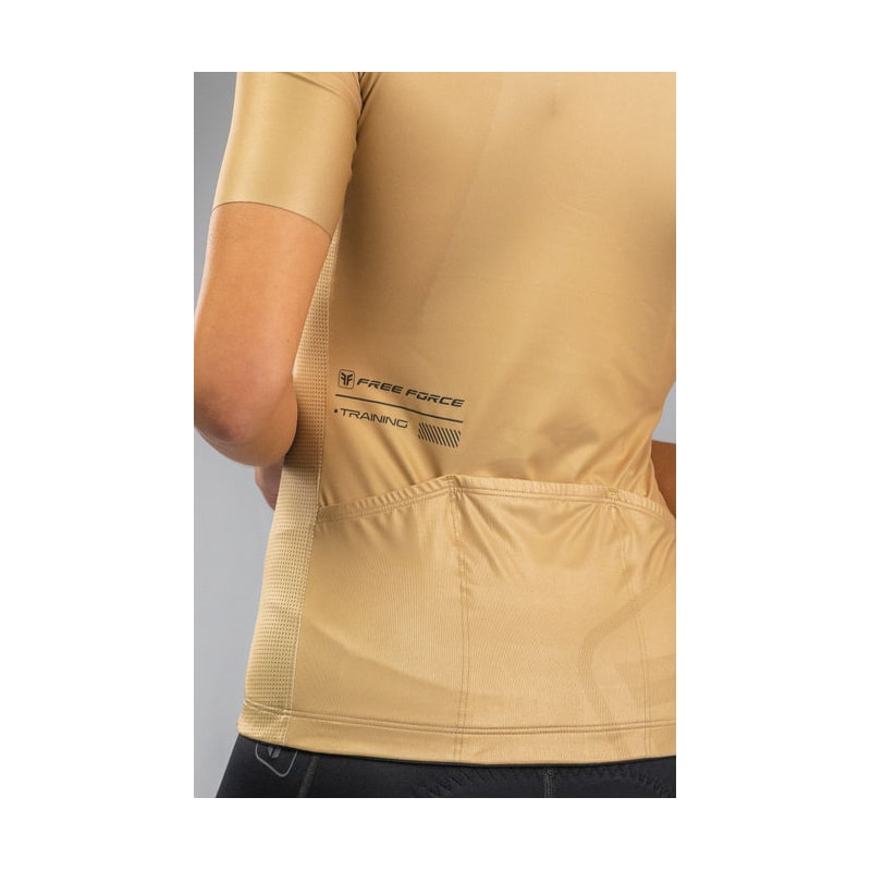 CAMISA CICLISMO FREE FORCE TRAINING SAND FEMININA
