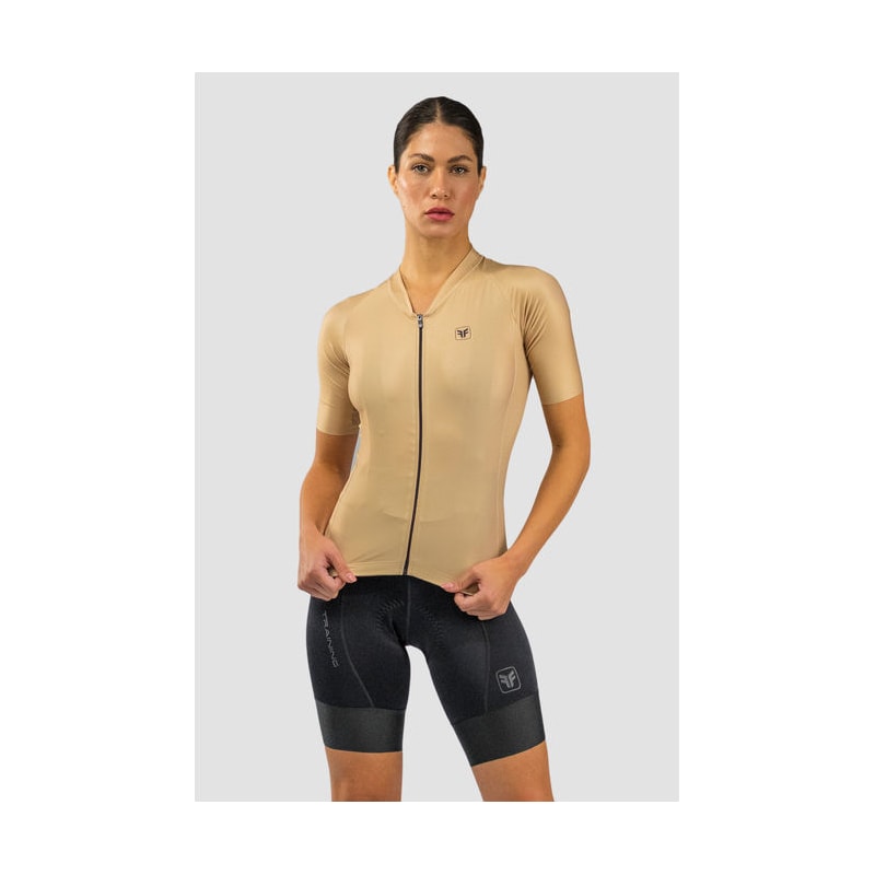 CAMISA CICLISMO FREE FORCE TRAINING SAND FEMININA