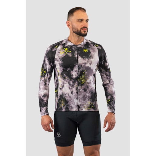 CAMISA CICLISMO MANGA LONGA FREE FORCE BASIC CLOUD