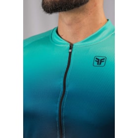 CAMISA CICLISMO MANGA LONGA FREE FORCE TURQUOISE