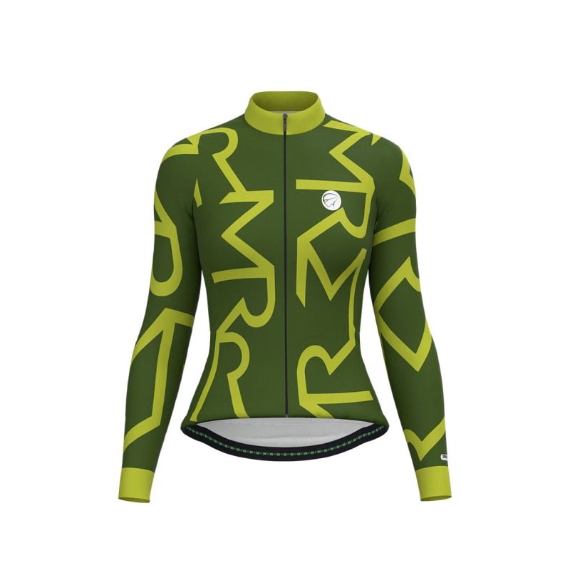 CAMISA CICLISMO MANGA LONGA MAURO RIBEIRO IDENTITE FEMININA