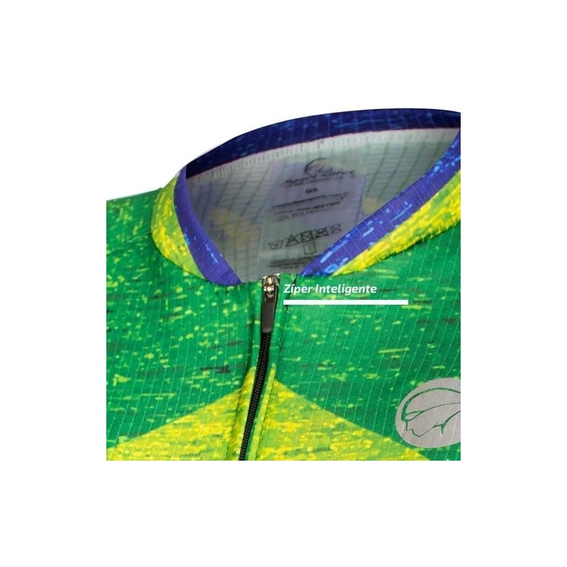 CAMISA CICLISMO MAURO RIBEIRO BRASIL SPECIAL FEM