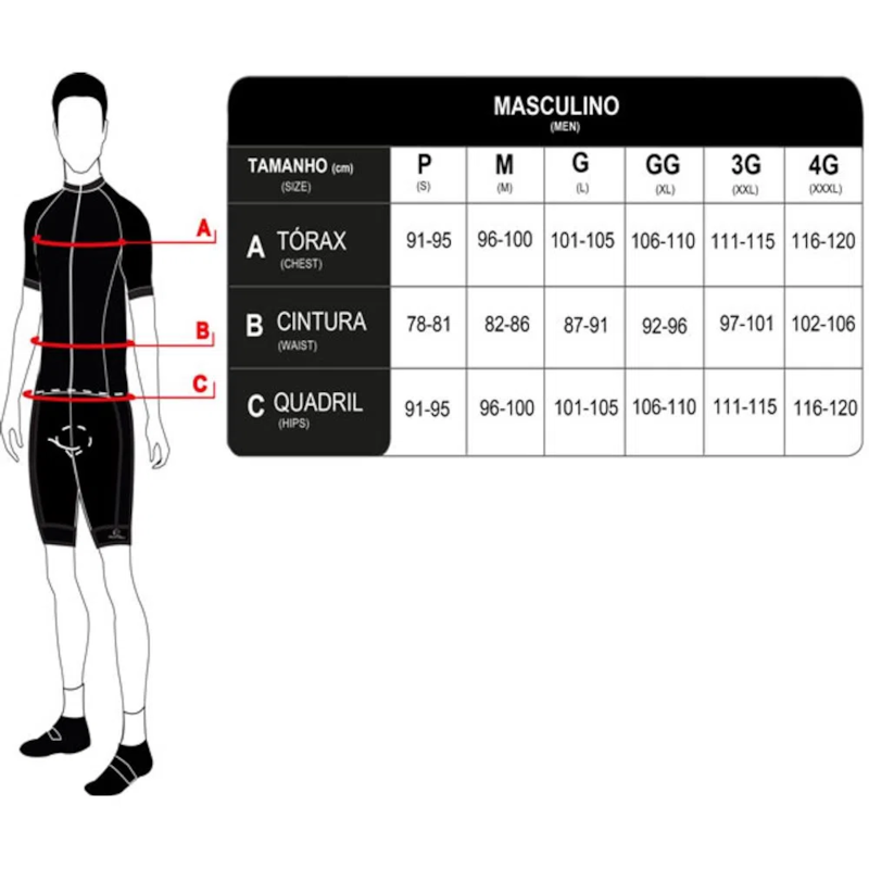 CAMISA CICLISMO MAURO RIBEIRO SHORT CUT