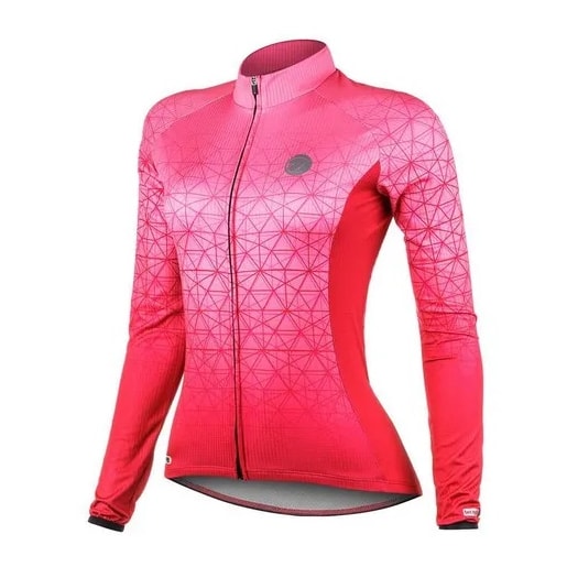 CAMISA CICLISMO MAURO RIBEIRO WEFT MANGA LONGA  FEMININA