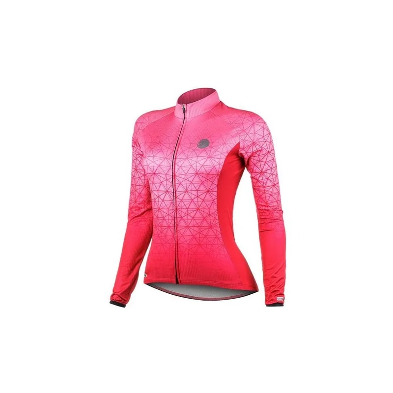 CAMISA CICLISMO MAURO RIBEIRO WEFT MANGA LONGA  FEMININA