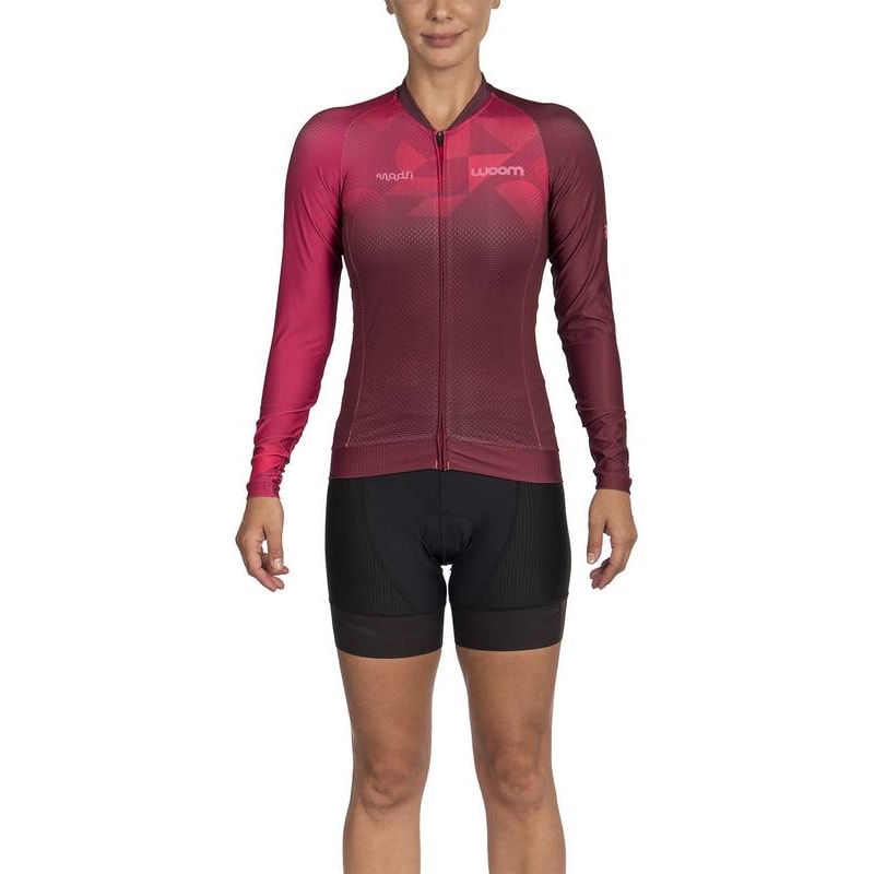 CAMISA CICLISMO ML WOOM SUPREME MADRI FEM