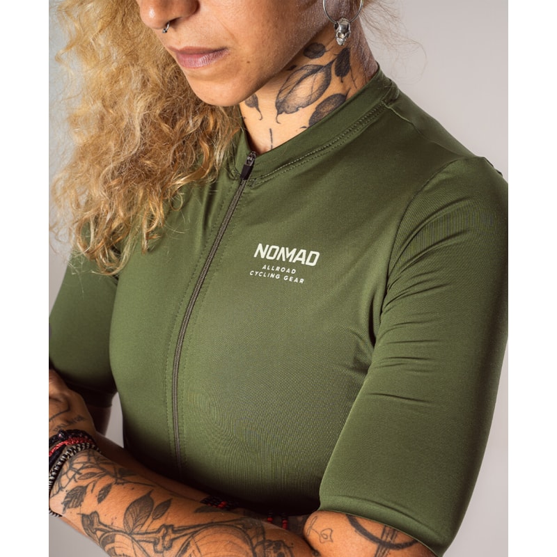 CAMISA CICLISMO NOMAD RACING APEX FEMININO