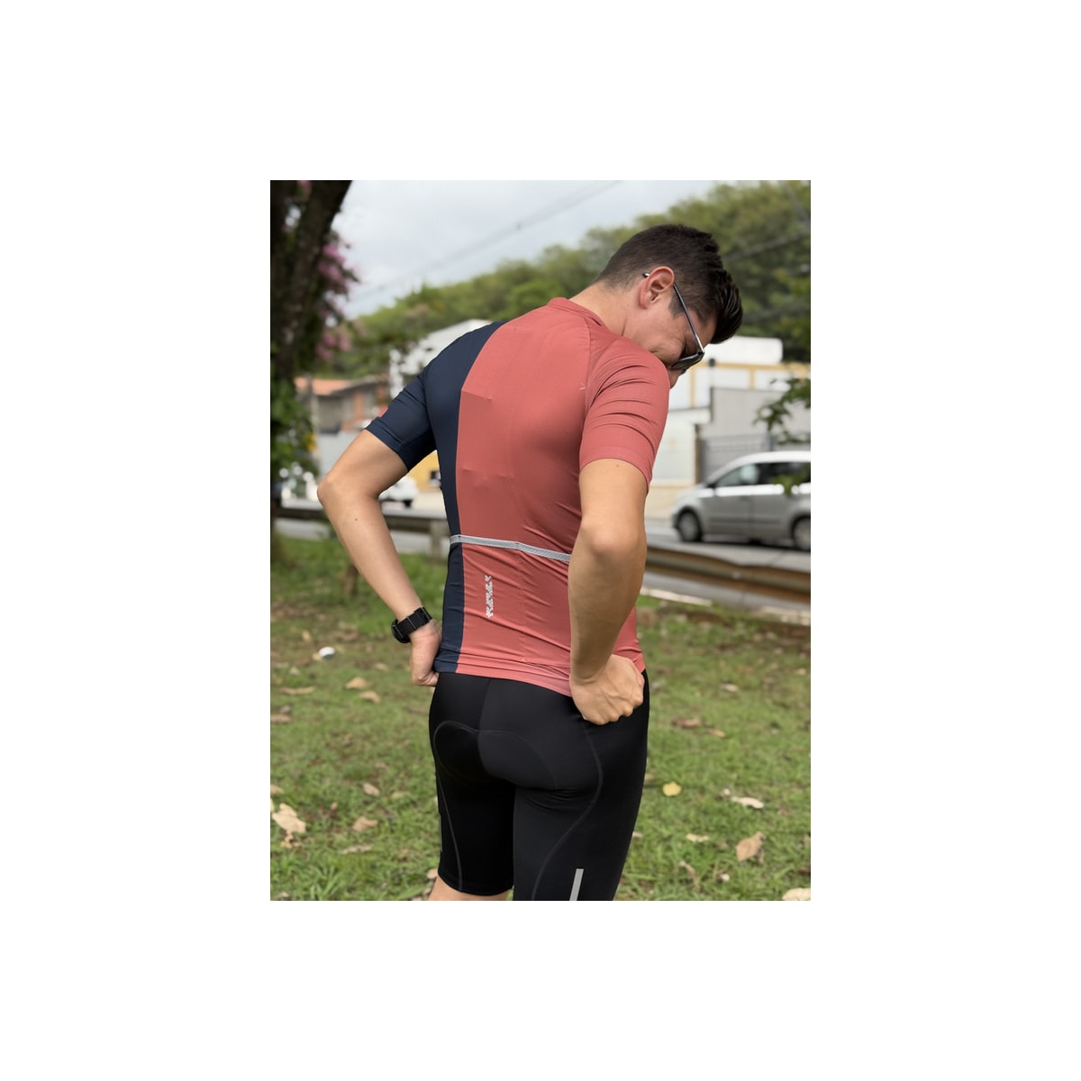 CAMISA CICLISMO SHIMANO AEROLITE   BRONZE MASCULINA