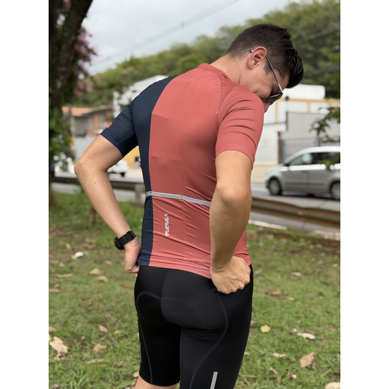 CAMISA CICLISMO SHIMANO AEROLITE   BRONZE MASCULINA