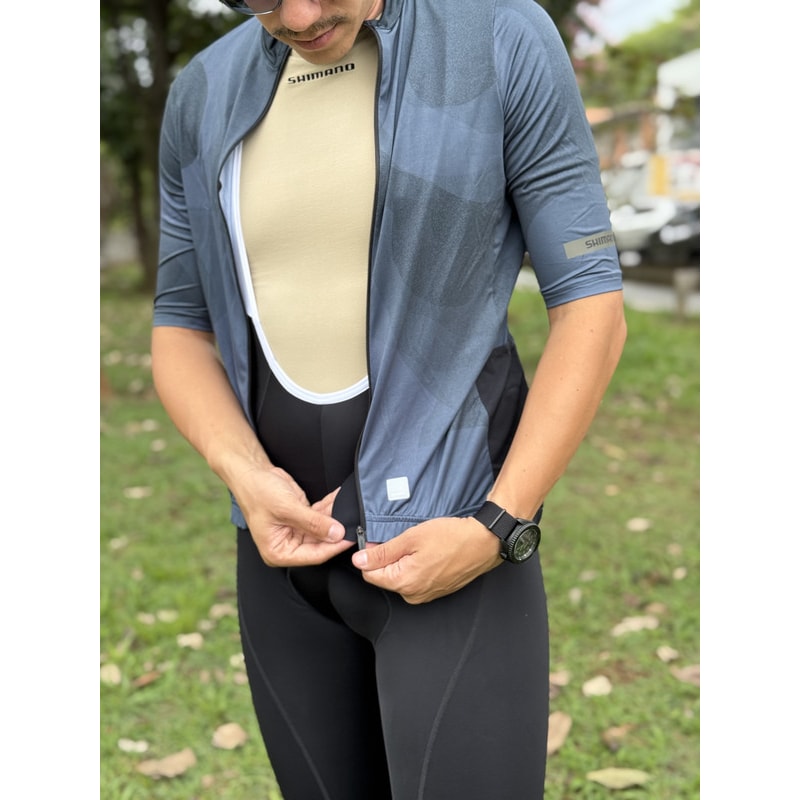 CAMISA CICLISMO SHIMANO EVOLVE MAR MASCULINA