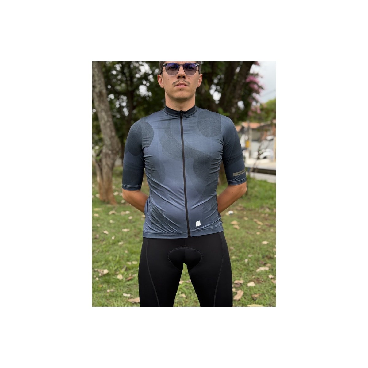 CAMISA CICLISMO SHIMANO EVOLVE MAR MASCULINA