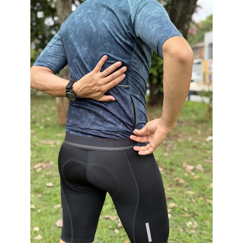 CAMISA CICLISMO SHIMANO EVOLVE VERDE AGUA  MASCULINA