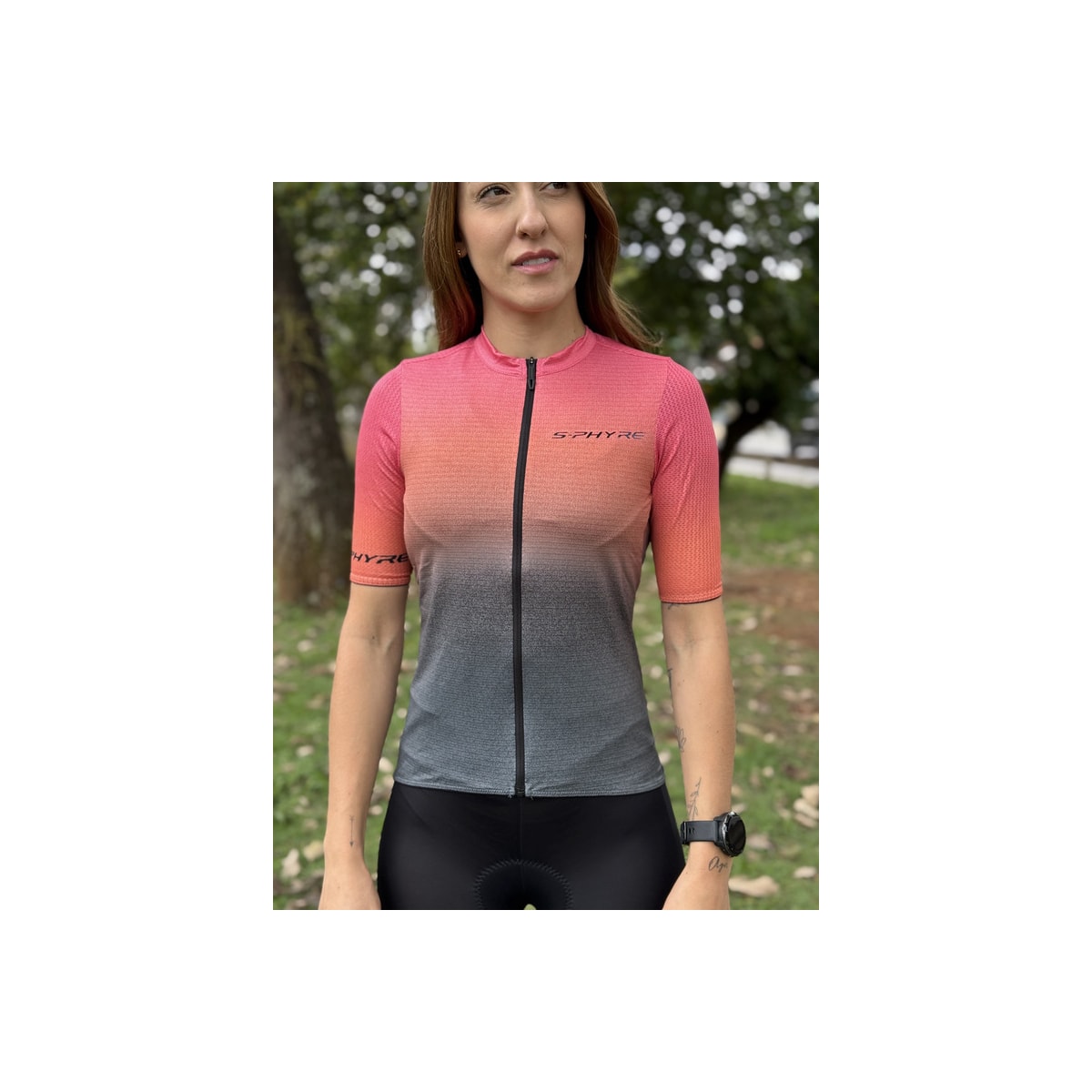 CAMISA CICLISMO SHIMANO LEGGERA ROSA FEMININO