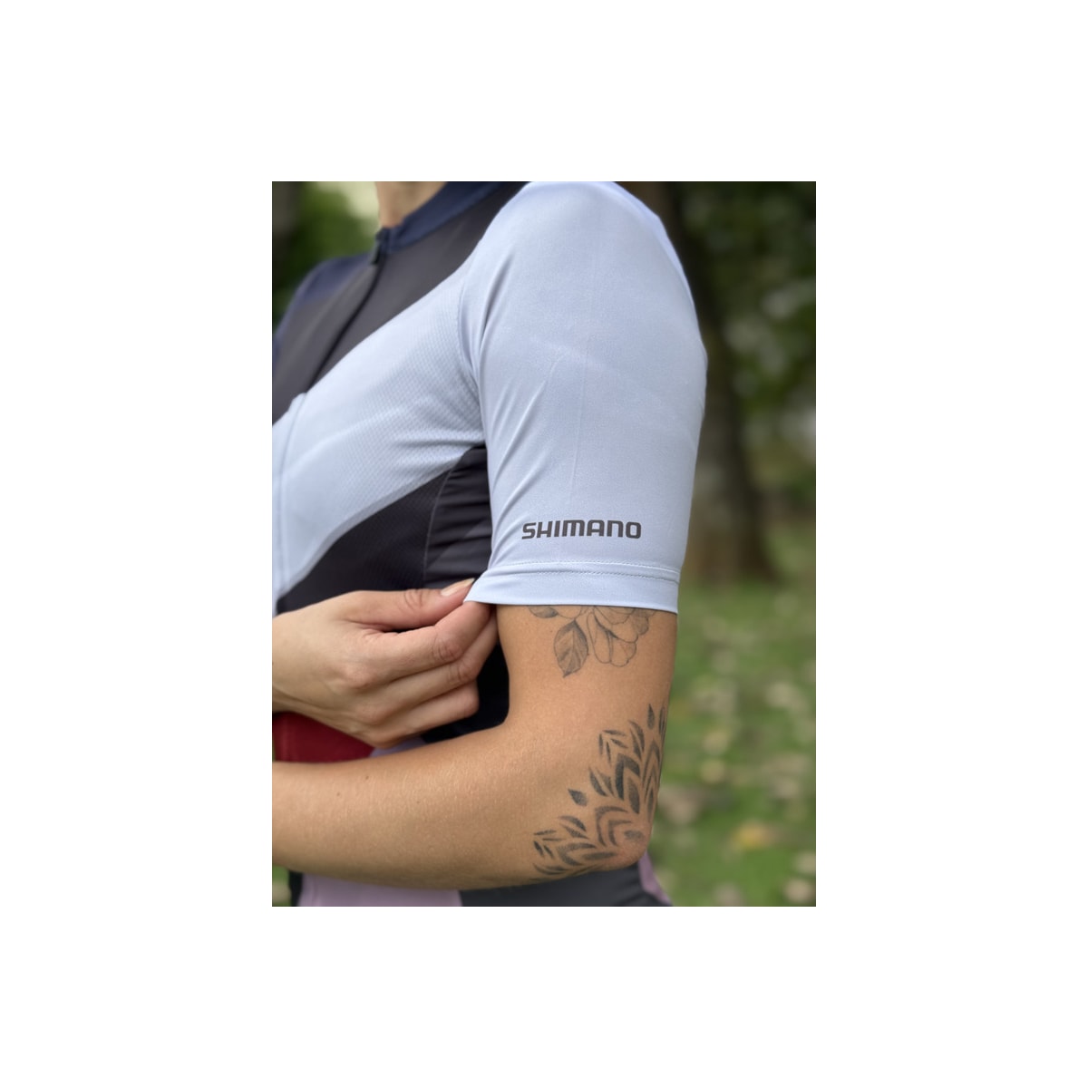 CAMISA CICLISMO SHIMANO MIZUKI CINZA FEMININO