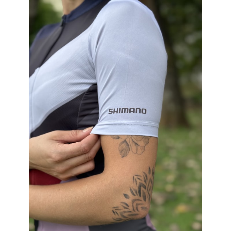 CAMISA CICLISMO SHIMANO MIZUKI CINZA FEMININO
