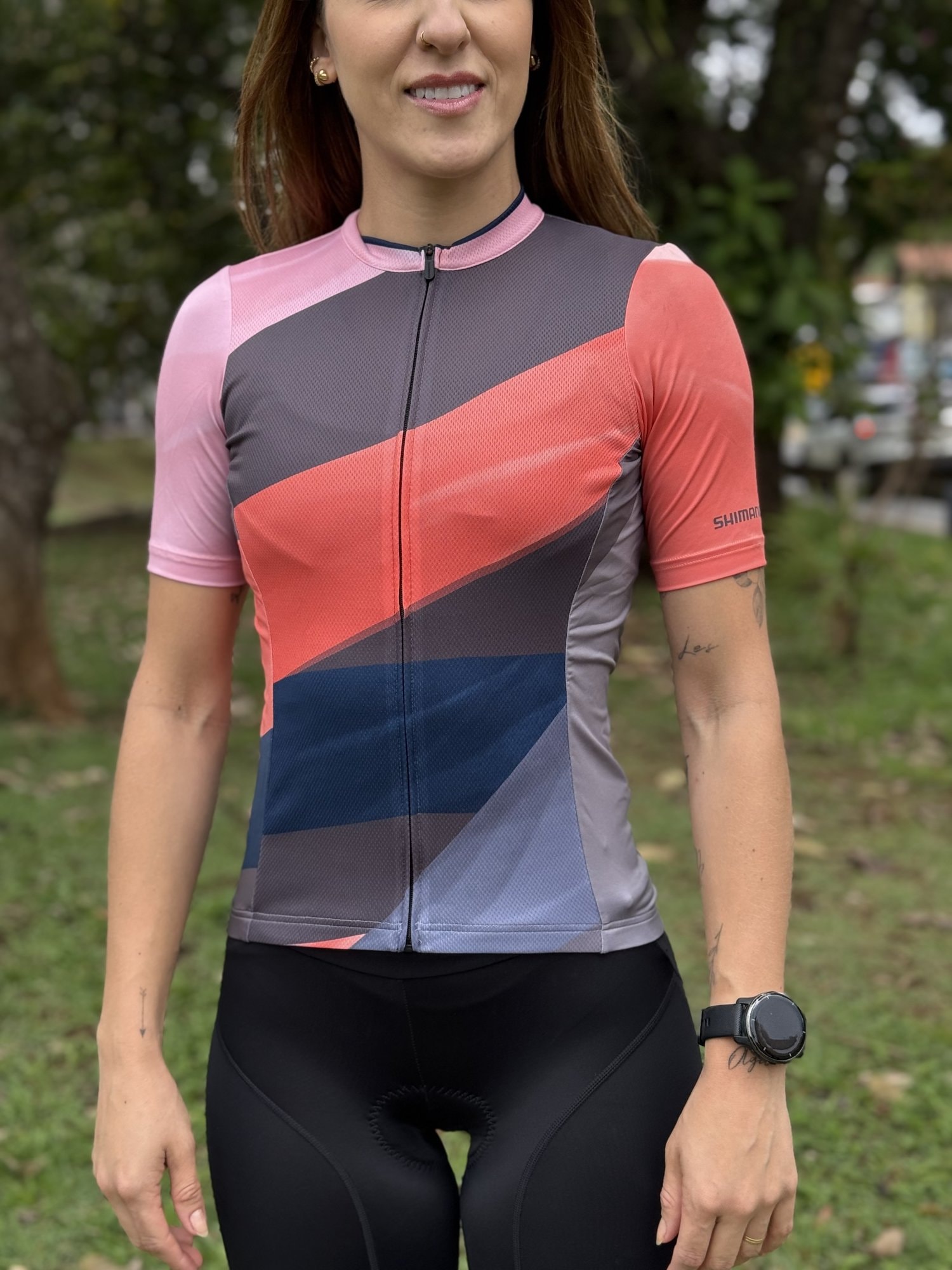 ウェア SHIMANO CAMISA CICLISMO SHIMANO MIZUKI ROSA FEMININO - ProSport Bike