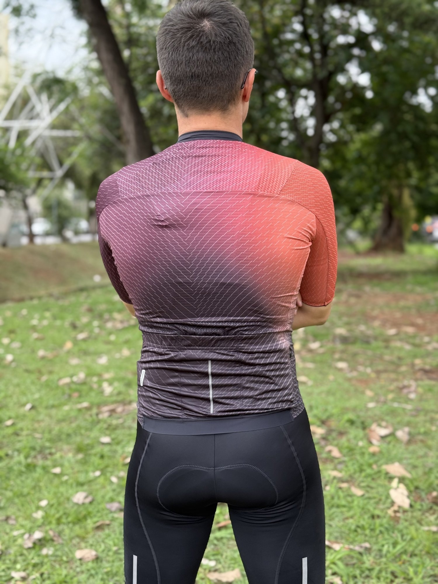CAMISA CICLISMO SHIMANO S-PHYRE LEGGERA BRONZE GOLD MASCULINA