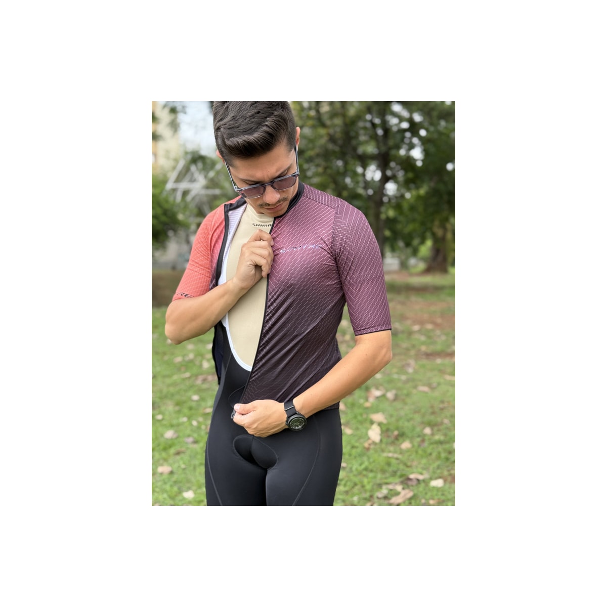 CAMISA CICLISMO SHIMANO S-PHYRE LEGGERA   BRONZE GOLD  MASCULINA