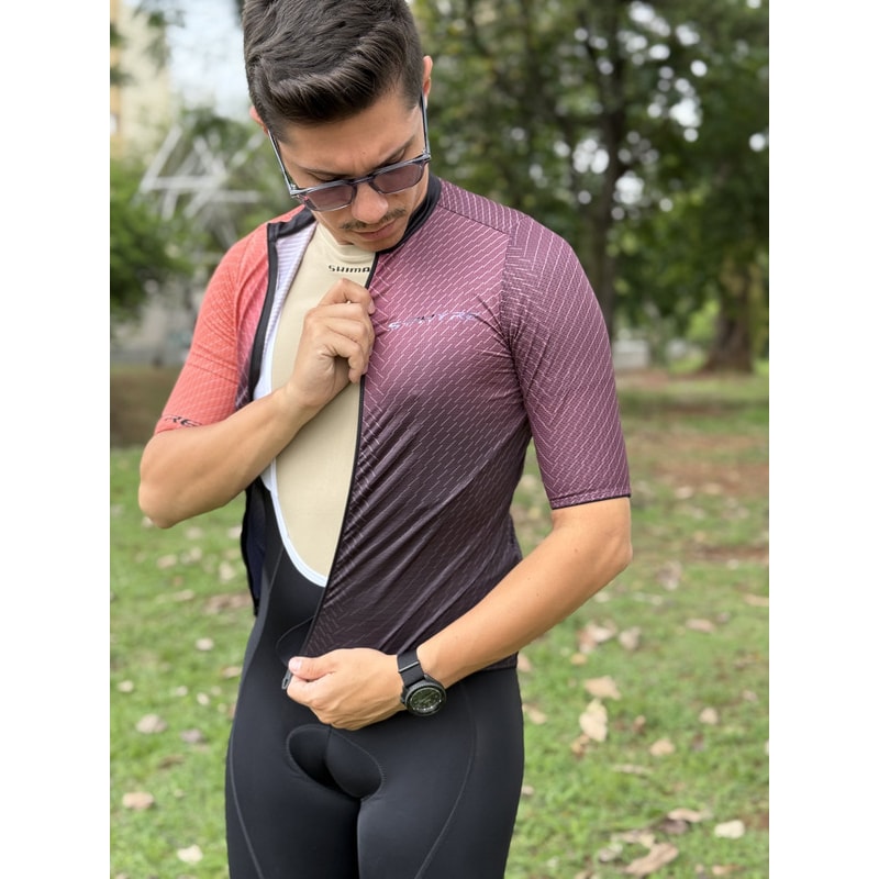 CAMISA CICLISMO SHIMANO S-PHYRE LEGGERA   BRONZE GOLD  MASCULINA