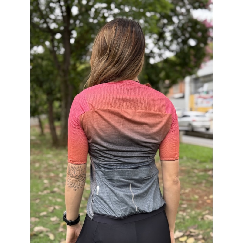 CAMISA CICLISMO SHIMANO SPHYRE LEGGERA ROSA FEMININO