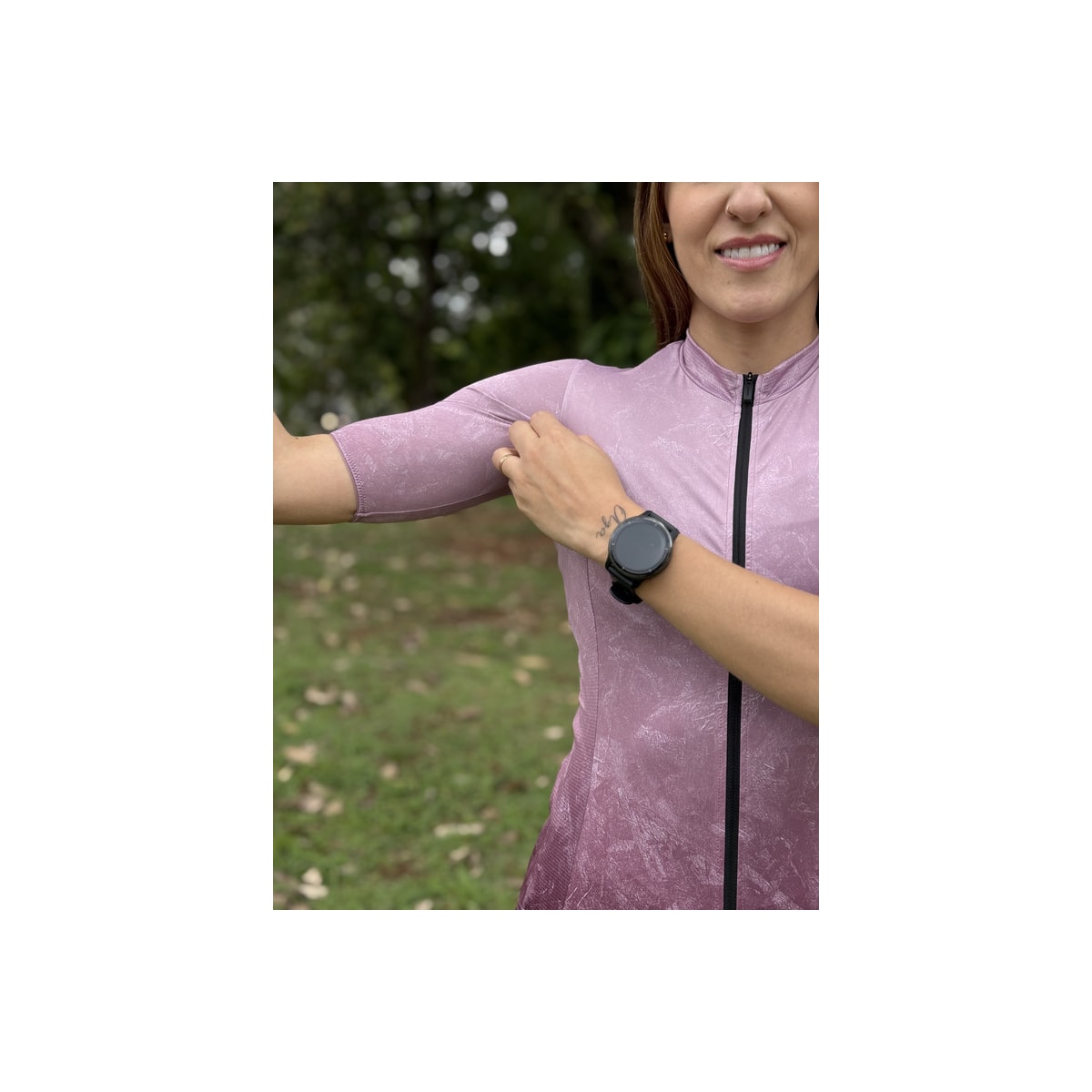 CAMISA CICLISMO SHIMANO YURI ROSA FEMININA