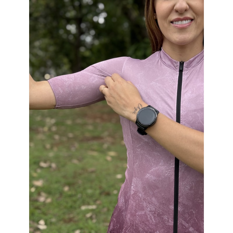 CAMISA CICLISMO SHIMANO YURI ROSA FEMININA