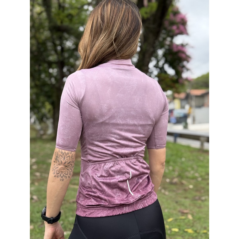 CAMISA CICLISMO SHIMANO YURI ROSA FEMININA