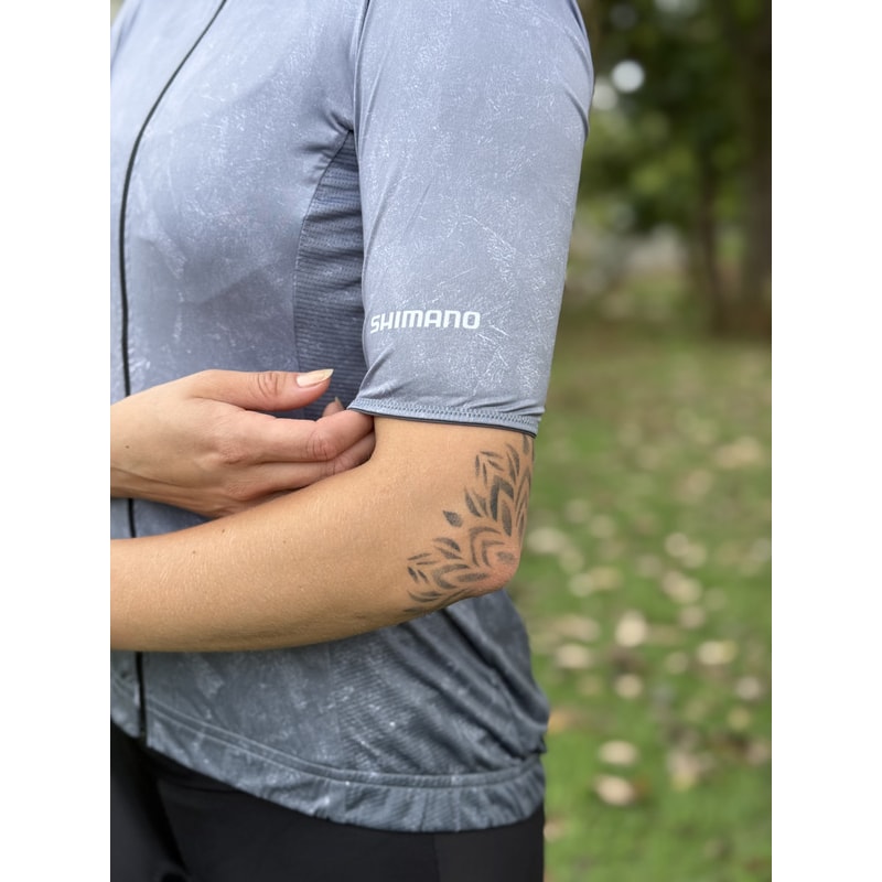 CAMISA CICLISMO SHIMANO YURI VERDE MUSGO FEMININA