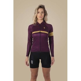CAMISA CICLISMO ULTRACORE ML CHAMPAGNE FEM