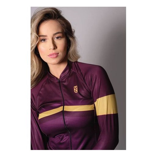 CAMISA CICLISMO ULTRACORE ML CHAMPAGNE FEM