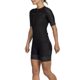 CAMISA CICLISMO WOOM CARBON BLACK LEGEND FEM 2022