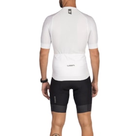 CAMISA CICLISMO WOOM CARBON ICE MASCULINO 2023 COR:BRANCO;TAMANHO:P