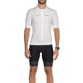CAMISA CICLISMO WOOM CARBON ICE MASCULINO 2023 COR:BRANCO;TAMANHO:P