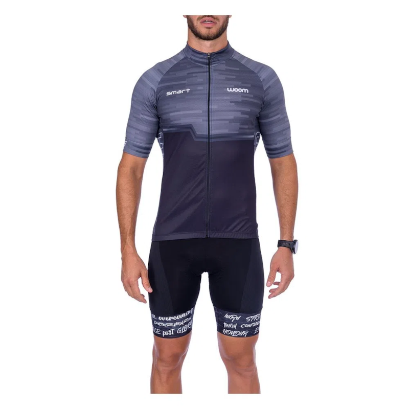 CAMISA CICLISMO WOOM SMART ASPHALT MASC 2021