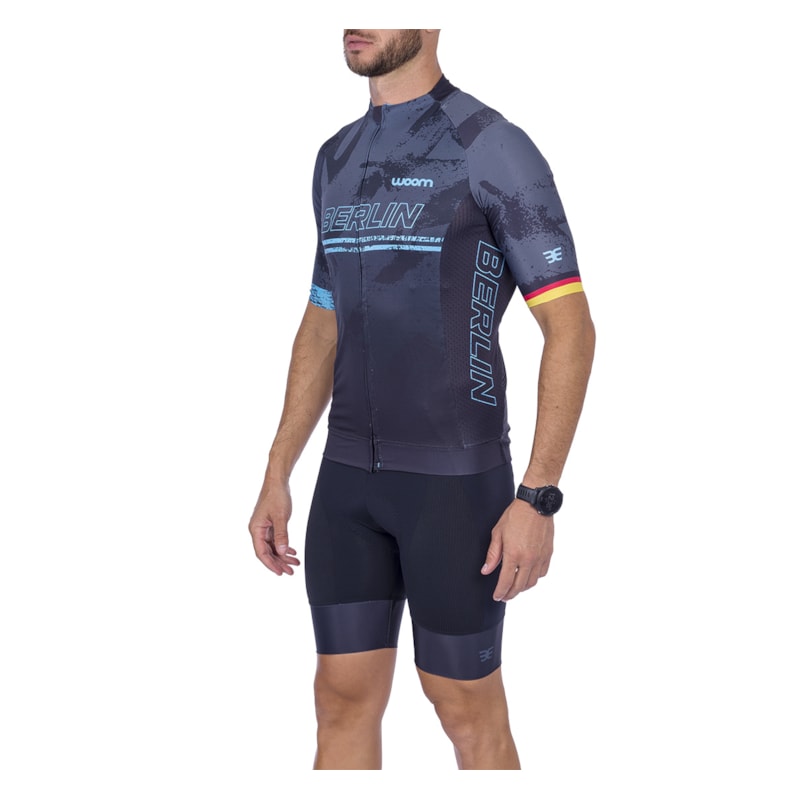 CAMISA CICLISMO WOOM SUPREME BERLIN MASC 2021