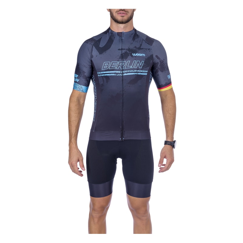 CAMISA CICLISMO WOOM SUPREME BERLIN MASC 2021