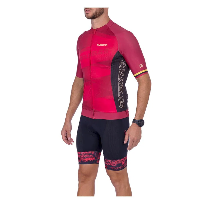 CAMISA CICLISMO WOOM SUPREME BRUXELAS MASC 2021
