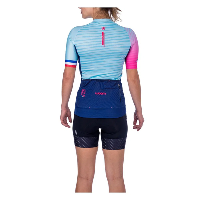 CAMISA CICLISMO WOOM SUPREME FRANCE FEM 2021