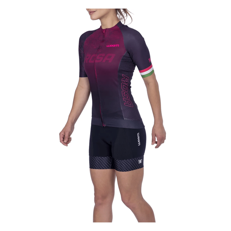 CAMISA CICLISMO WOOM SUPREME ROSA FEM 2021